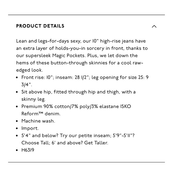 Madewell high rise, button fly, freyed hem jeans, size 29 - Picture 8 of 9